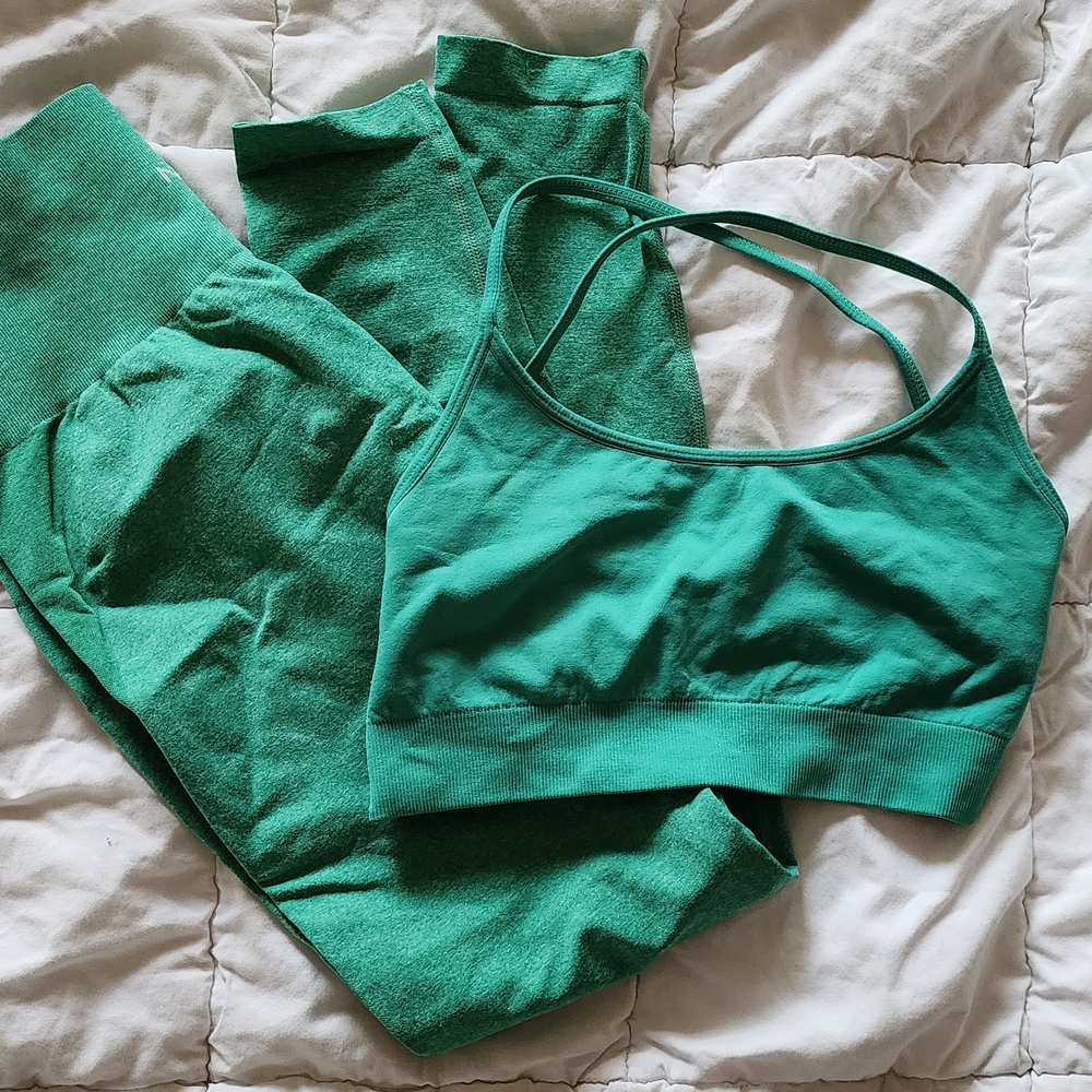 Green Women's Intimates Set